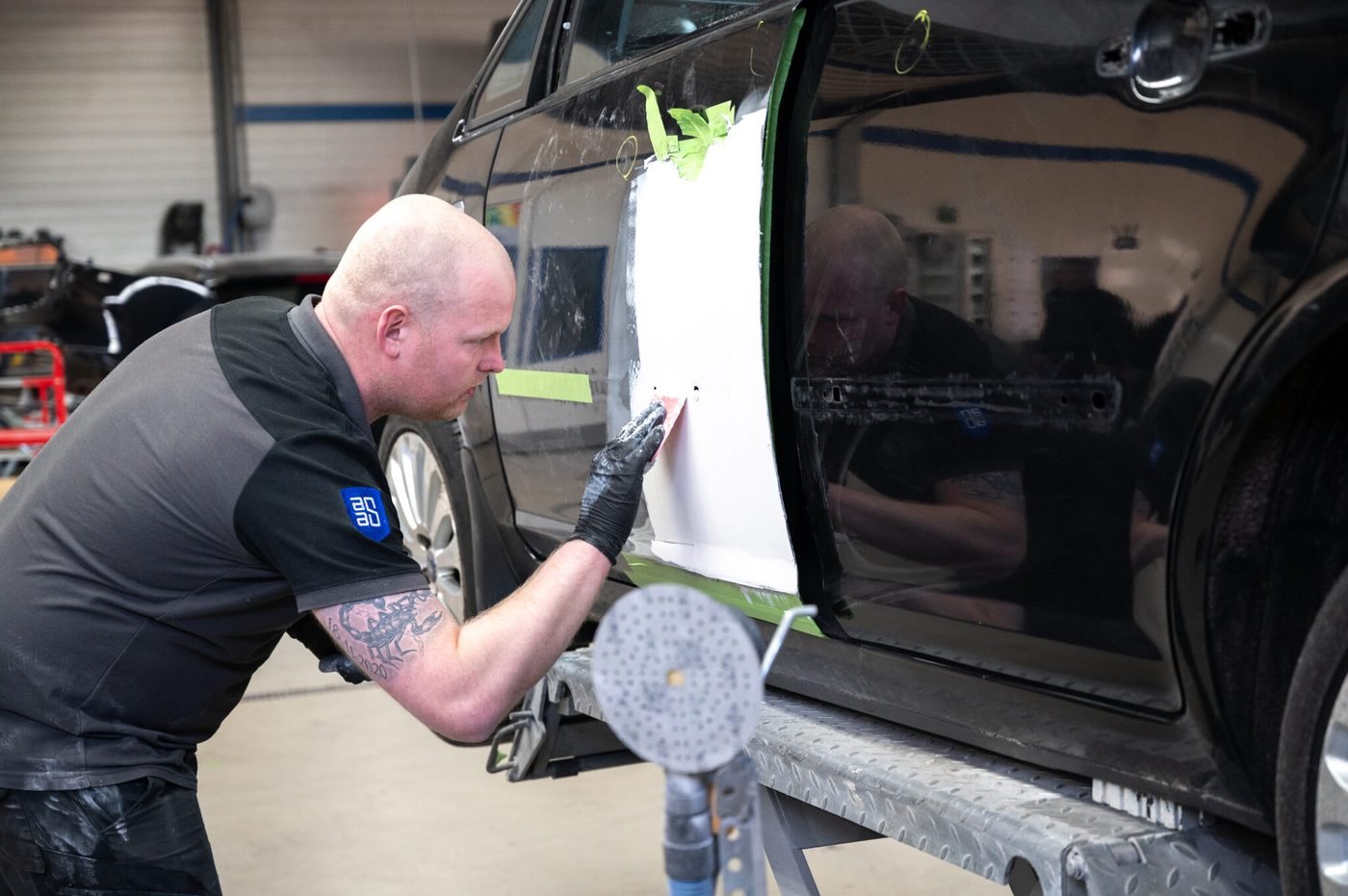 Specialist van De Kiefte aan het werk